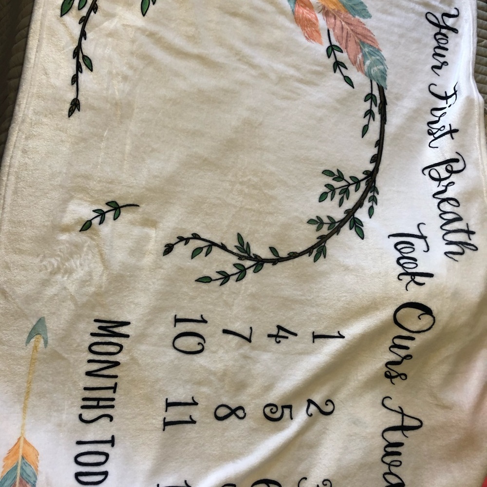 Milestone blanket baby